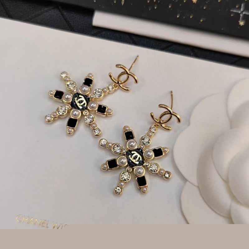 Ch*el earrings